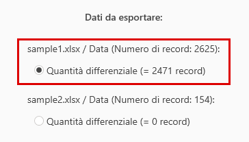 Determinare la differenza, risultato