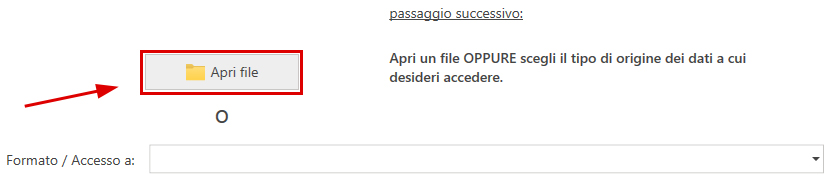 Origine dati Access