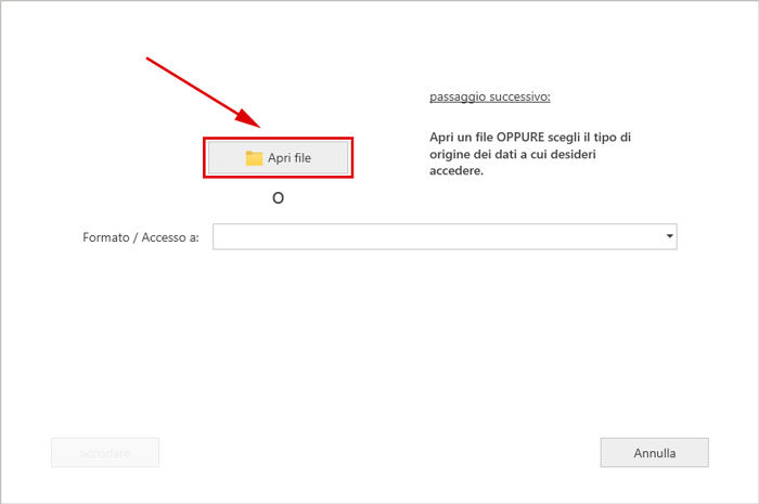 Aggiungi tabella, Excel