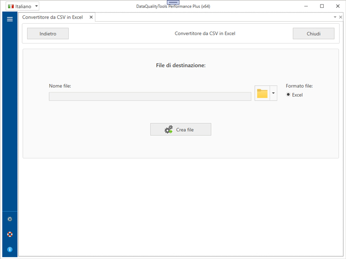 Convertitore da CSV in Excel